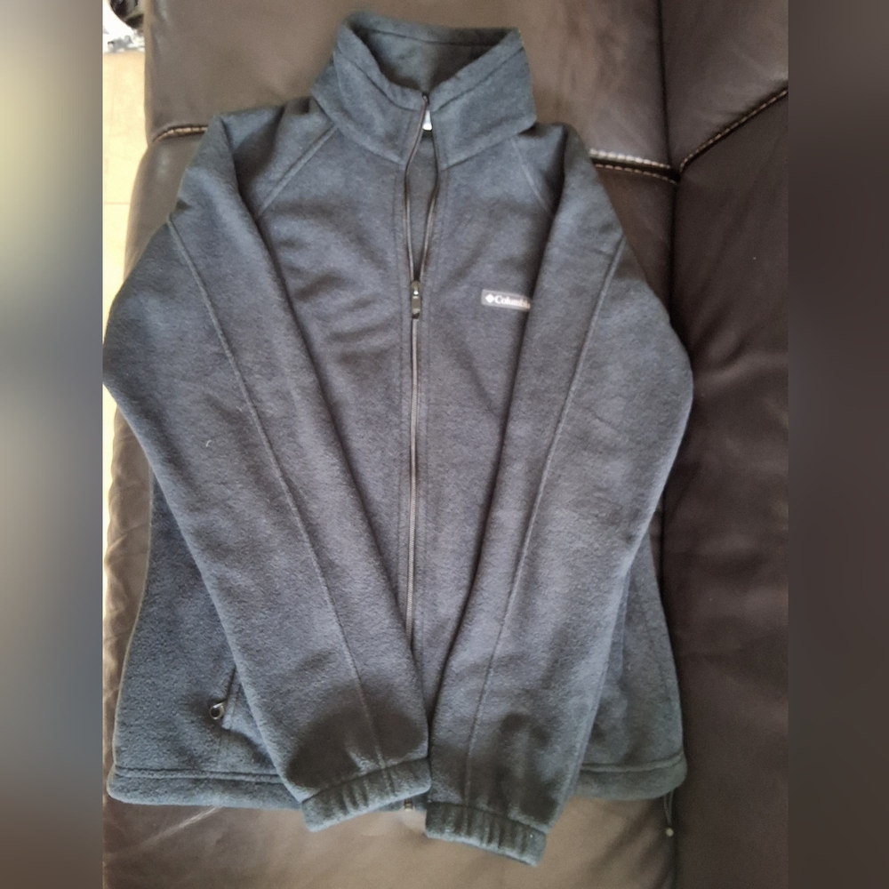 Columbia Navy Full-Zip Hoodie